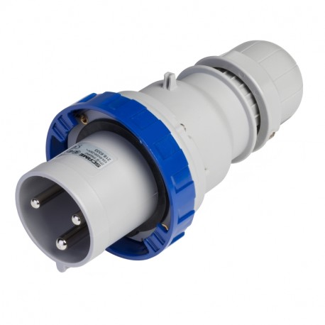 218.6333 SCAME CLAVIJA AÉREA 63A 2P+T 6h IP66/IP67/IP69