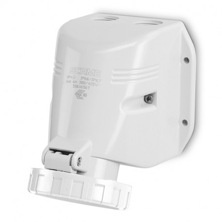 518.32534T SCAME PRISE MURALE 2P+T IP66/IP67 32A 3h