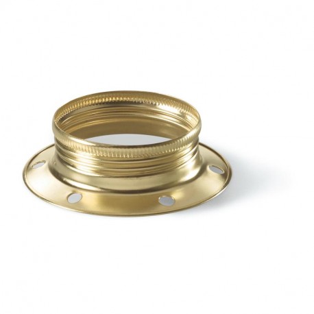190.81 SCAME FERMATAZZA E27 ORO