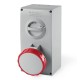 505.M63875 SCAME BASE ENCLAV. MEC. 3P+N+T IP67 63A 11h