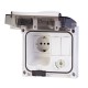 409.0404 SCAME PRESA OMNIAPLUS P30 S/PROTEZ.