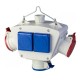 603.5005-359 SCAME ADATTATORE 5 PRESE S/CAVO IP44