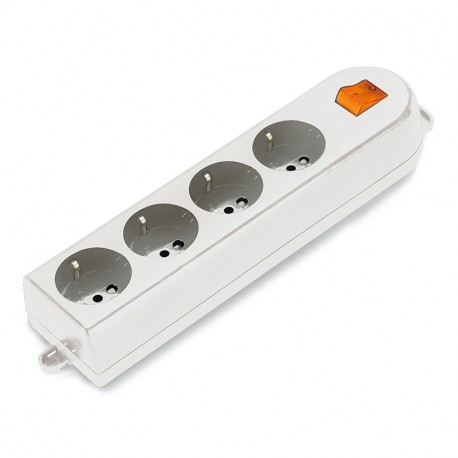 160.239 SCAME MULTIPLE SOCKET 4 P30 + LUMINOUS SWITCH