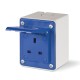 570.4141 SCAME PRISE MURALE 2P+T 13A 250V IP54