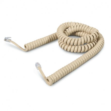 180.744 SCAME CORDON TELEPHONIQUE PLUG 4/4 4,8 mt
