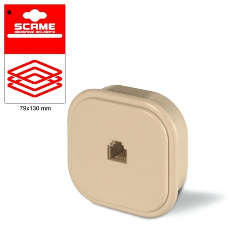 999.10705 SCAME PRESA DA INC/PAR. X 1 PLUG 6/4