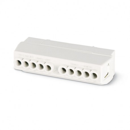 654.0358 SCAME BARRETTE DE BORNES IP20 VERTICALE GRIS