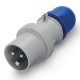 213.3233-SF SCAME SPINA MOBILE 2P+T IP44 32A 6h 200-250V
