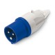 210.1633-SF SCAME ANTENNA PLUG 2P + T IP44 16A 6h 200-250V