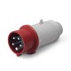 211.1637 SCAME AÉREA PLUG 3P + N + E IP44 16A 6h