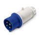 211.1634 SCAME + T ANTENNA PLUG 3P 16A IP44 200-250V 9h