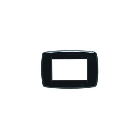 101.7013.N SCAME PLACCA Classic IN ABS 3 MODULI NERA