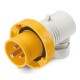 226.1630 SCAME PLUG 2P+E IP67 16A 4h 100-130V AC