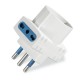 144.459 SCAME AZZURRA-SERIE ADAPTER-2P+E 16A