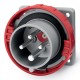 248.1696RV SCAME BASE CONECTORA 3P+T IP66/IP67 16A 6h
