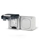 137.6003 SCAME TOMA INGLESA + INT. BIPOLAR IP66 M95x2