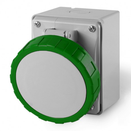 527.M16532 SCAME BASE 2P+T IP67 16A 2h 50V AC 300-500Hz