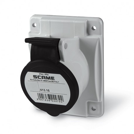 413.16677 SCAME PRESA FISSA 3P+N+T IP44 16A 5h 600-690V