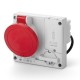 401.3286 SCAME PRESA INC.OMNIA C/FUS.3P+T 32A 6H IP44