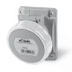 418.16638 SCAME PRESA FISSA 2P+T IP66/IP67 16A 8h 250V