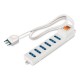 160.232/C SCAME 6-AUSLASS-SOC. DUAL-USE + LEUCHTENDEN SCHALTER