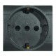 101.6404 SCAME PRESA P30 ANTRACITE