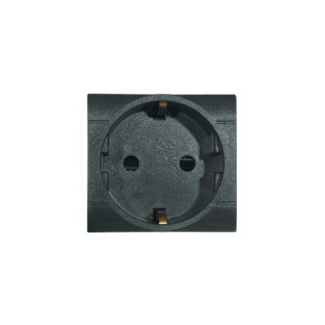 101.6407 SCAME BASE 2P+T 16A 250V AC SHUTTERED