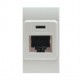 101.6481.51B SCAME DATA COMMUN.OUTLET RJ45 SHIELD. WHITE