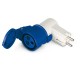 610.379 SCAME ADATTATORE 90° PRESA IEC309 SPINA UNEL