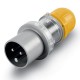 213.1630.TR SCAME STECKER 2P+E IP44 16A 4h 100-130V AC