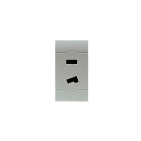 101.6466.G SCAME HILFS-STROMKREIS STECKDOSE 2P 6A 24V GRAU