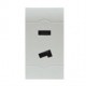 101.6466.B SCAME TOMADA 2P 6A 24V CORRENTE ALTERNADA
