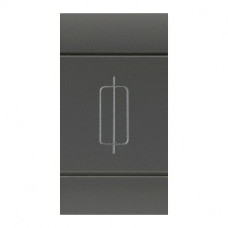 101.6345 SCAME PORTAFUSIBILE antracite per fuse 6,3X32