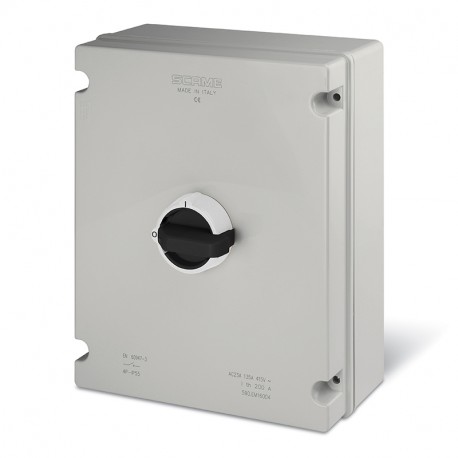 590.GE16003 SCAME INT. DE MANOEUVRE 160A 3P 380x300x120mm