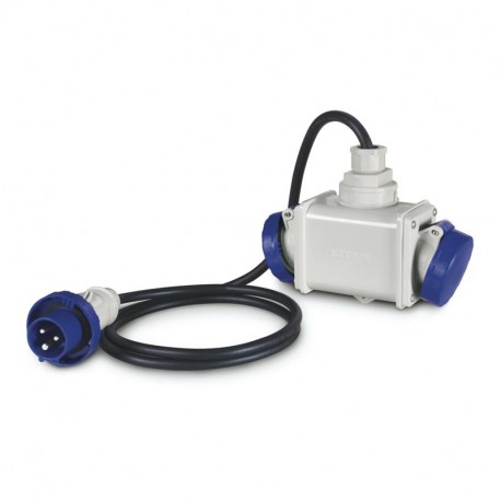 605.1623/C SCAME ADAPTADOR MULTIPLE 16A IP66 230V AC