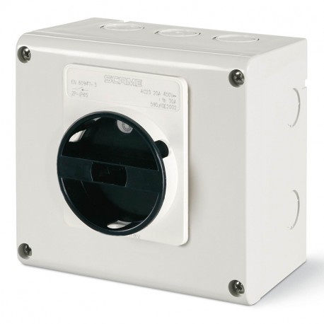 590.GE4004 SCAME INT. DE MANOEUVRE 40A 4P 135x125x85mm