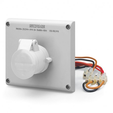 400.2421 SCAME BASE ENCLAV. MEC. 2P IP44 16A 12h 40-50V