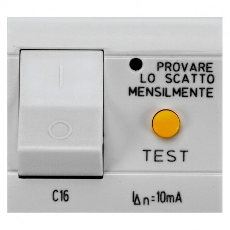 101.6341.G SCAME INT. MT/DIFF 1P+N 16A 10mA GRIGIO