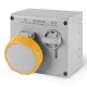 505.M1672 SCAME BASE ENCLAV. MEC. 3P+T IP67 16A 4h