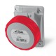 418.1667F SCAME PRESA INCASSO 3P+N+T IP66/IP67 16A 6h