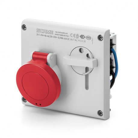 400.16864 SCAME BASE ENCLAV. MEC. 3P+T IP44 16A 3h
