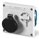 400.16867 SCAME PRESA INCASSO OMNIA 3P+T 16A 5h IP44