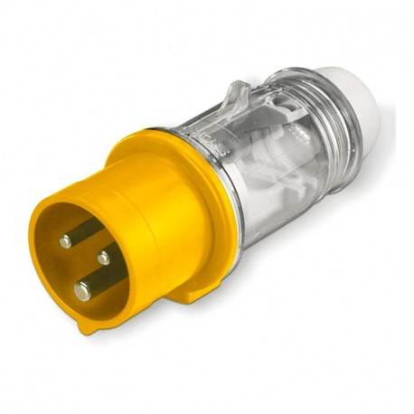 211.1630.TR SCAME AÉREA PLUG 2P + T 16A IP44 100-130V 4h