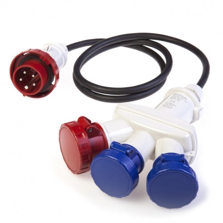 606.3515-059 SCAME ADAPTATEUR MULTIPLE 16A IP66 400V