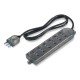160.225/C-F SCAME PRESA 6 POSTI FUME 2P+T 16A BIV. C/CAVO