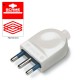 999.12303 SCAME SPINA BLUELINE 2P+T 16A BIANCA