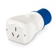 610.369 SCAME ADAPTOR FROM IEC309 TO AU/N.ZEALAND ST.