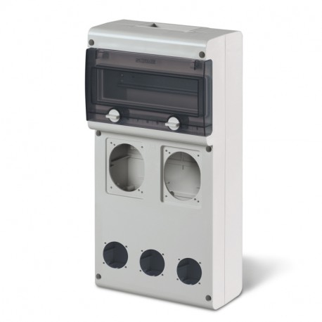 632.4520-000 SCAME QUADRO VUOTO BLOCK4 fori x prese 5(2+3)