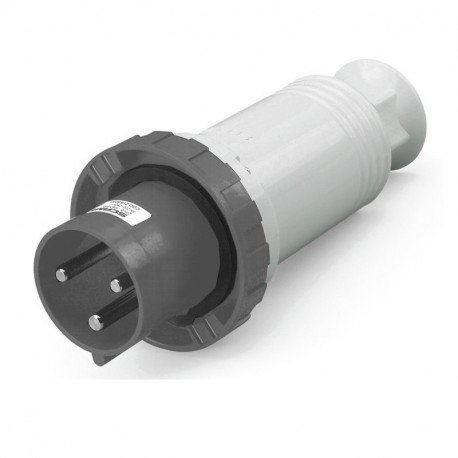 215.63338 SCAME PLUG 2P+E IP67 63A 8h 250V