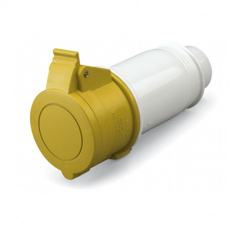 311.1640-SF SCAME PRISE MOBILE 2P+T IP44 16A 4h 100-130V